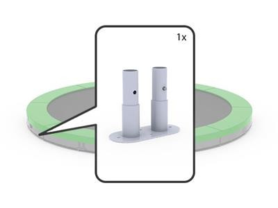 BERG Trampolin Rahmenteil - InGround Favorit - Basis 330