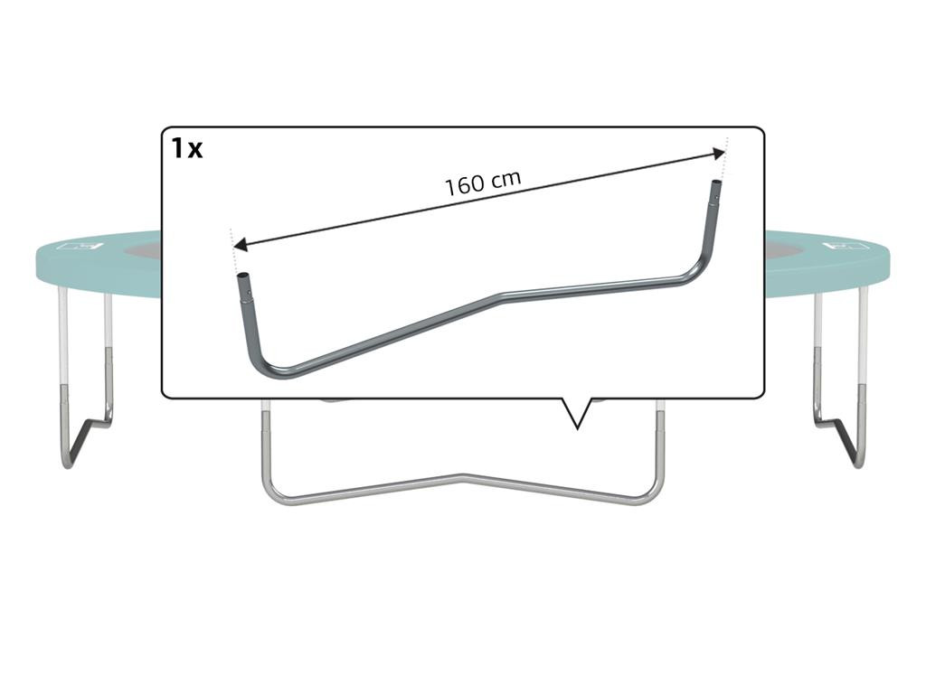 BERG Trampolin Rahmenteil - Favorit - W-Fuß 380