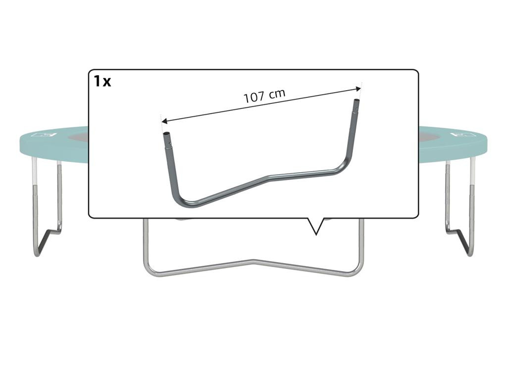 BERG Trampolin Rahmenteil - Favorit - W-Fuß 270