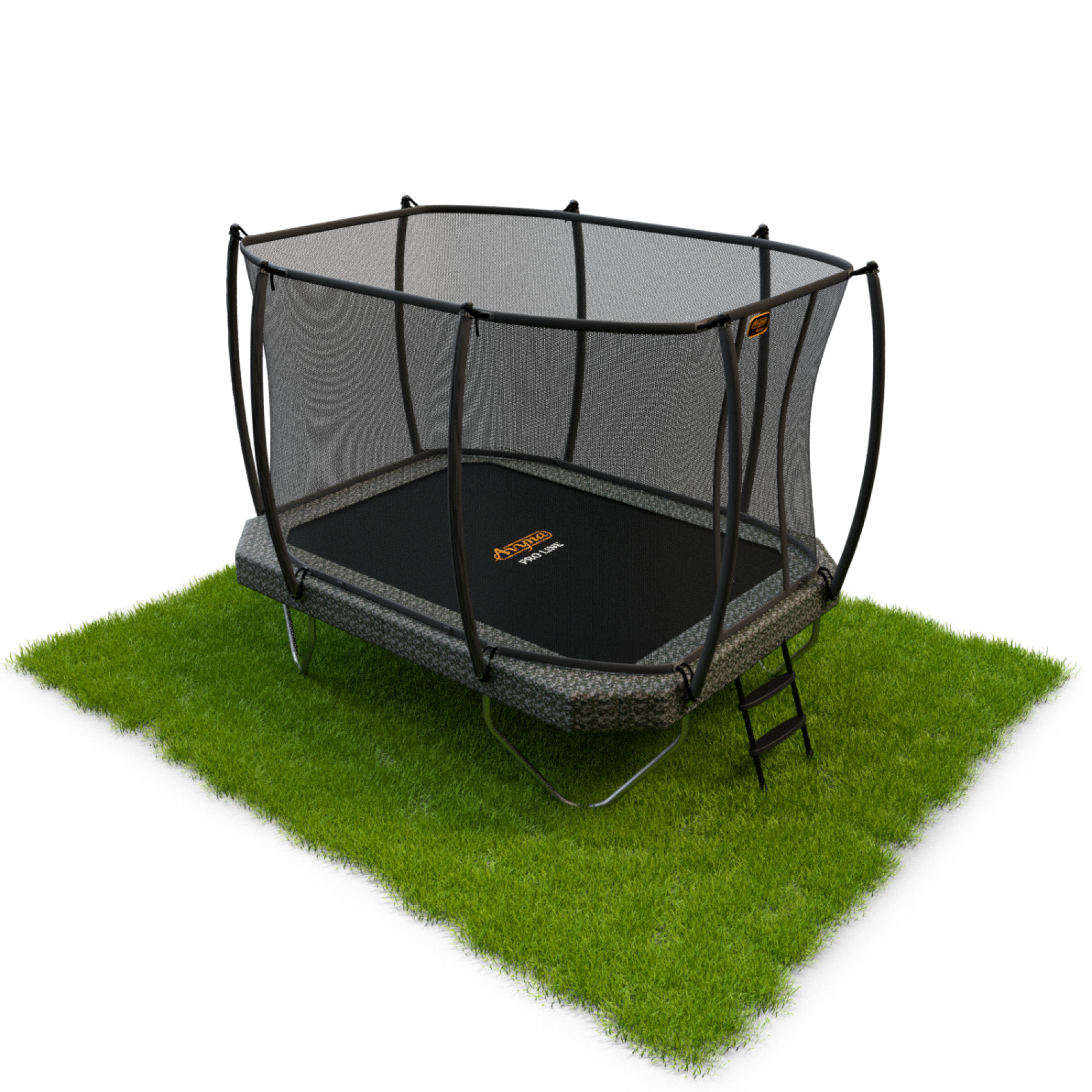 Avyna Pro-Line Trampolin mit Sicherheitsnetz 340 x 240 cm - (234) - Camouflage