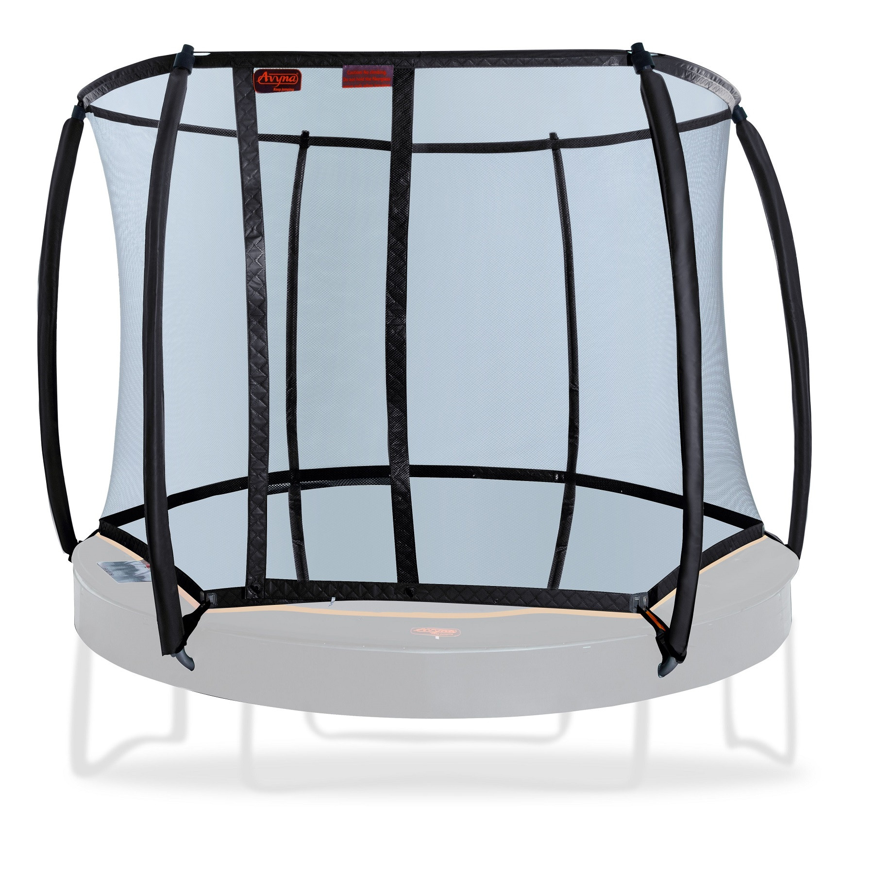 Avyna Trampolin Sicherheitsnetz Royal Class - ø 245 cm (8ft) - Schwarz