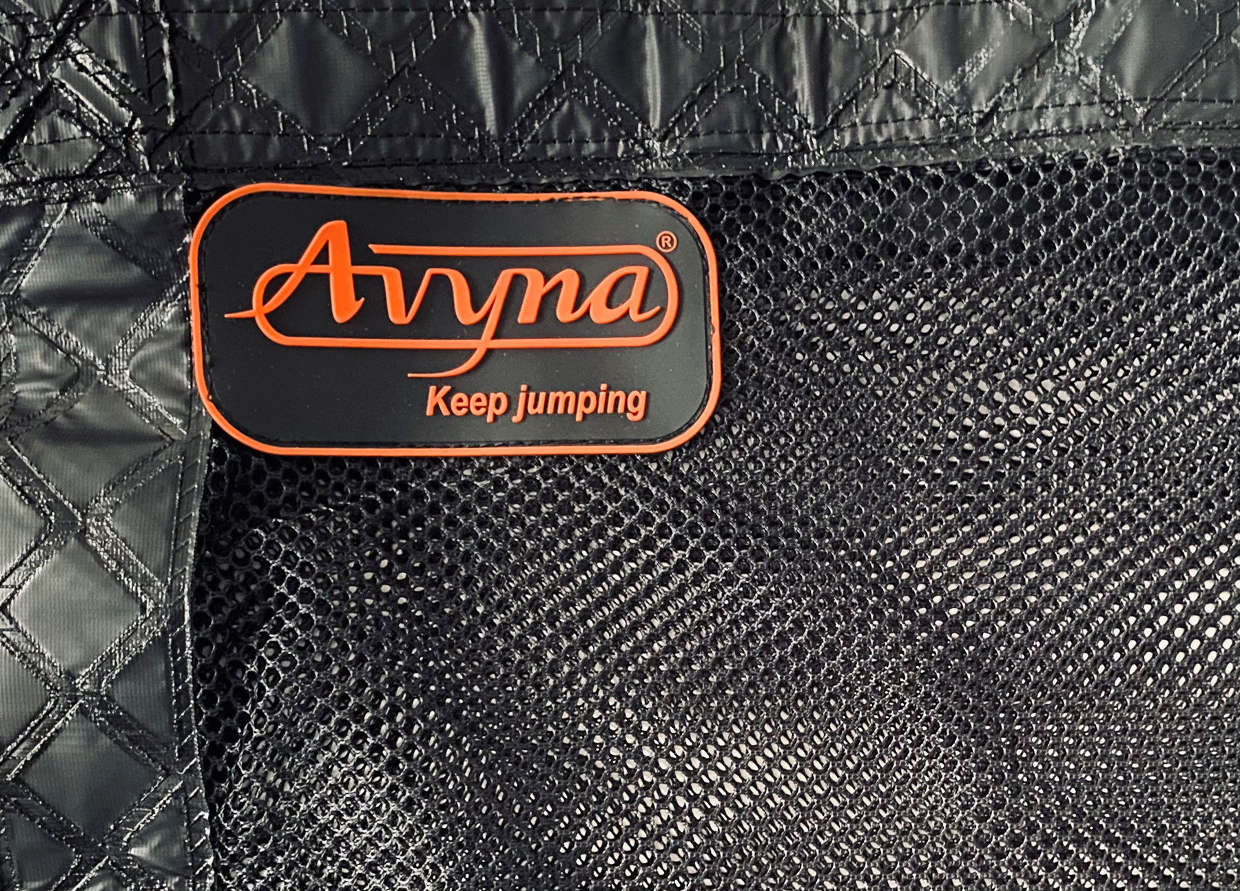 Avyna Trampolin Sicherheitsnetz Royal Class - Loses Netz - 300 x 225 cm (23) - Schwarz