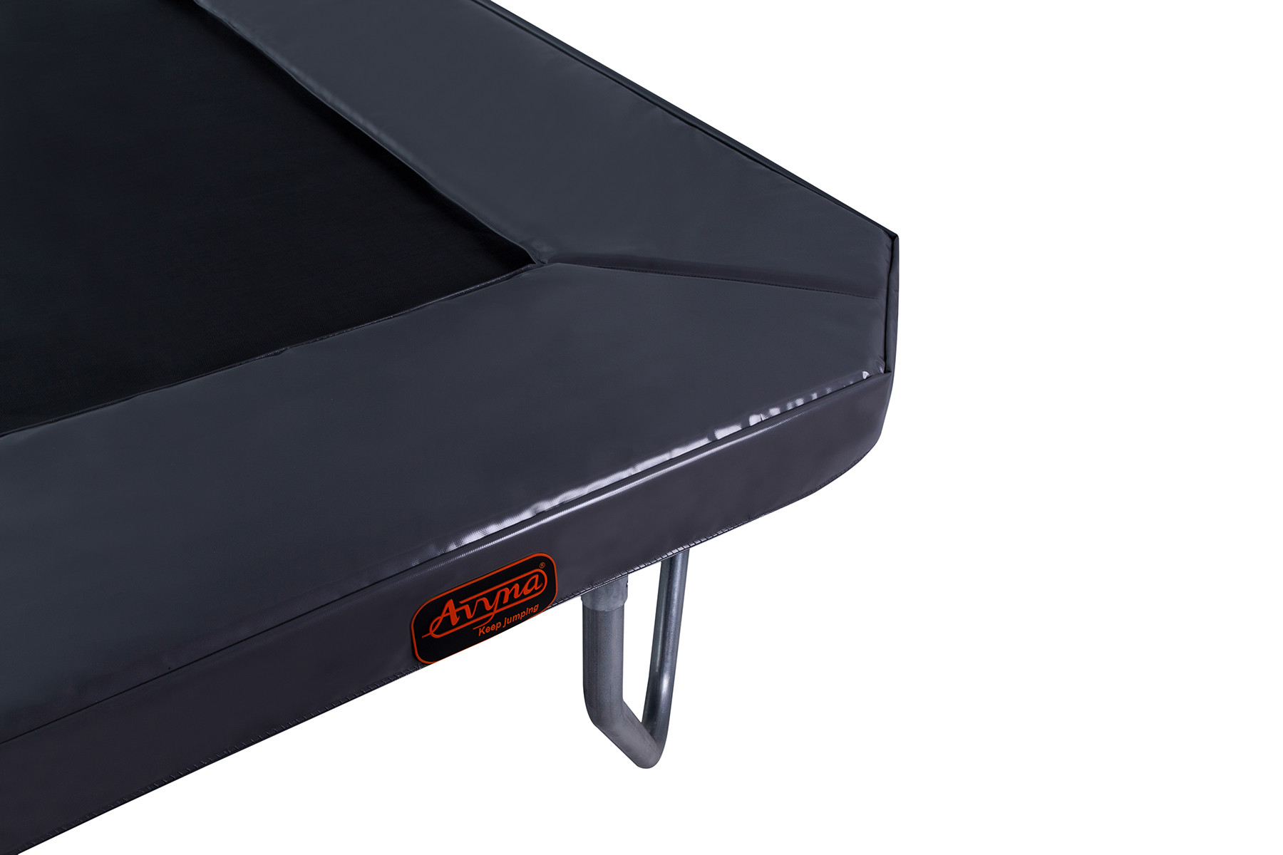 Avyna Trampolin Schutzrand HD Plus - Auf Beine - 275 x 190 (213) - Grau