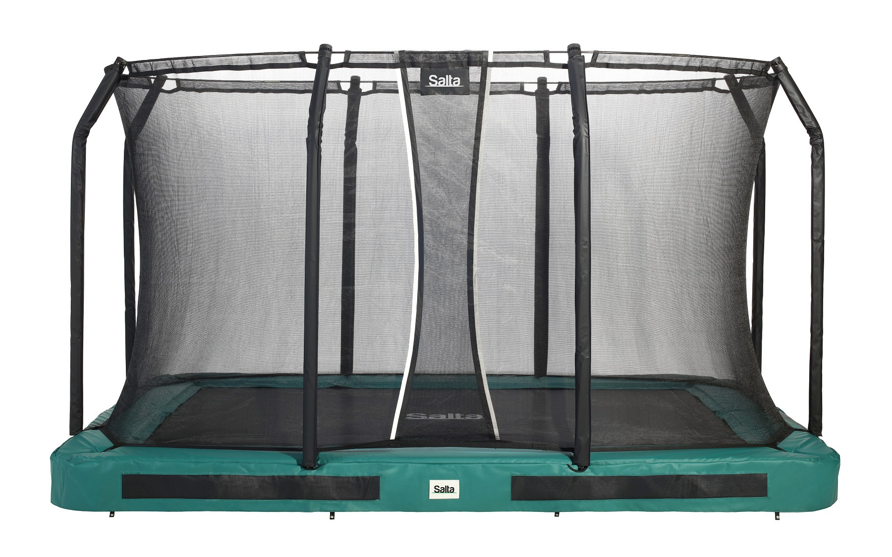 Salta Trampolin Premium Ground - 305x214cm - Rechteckig Grün