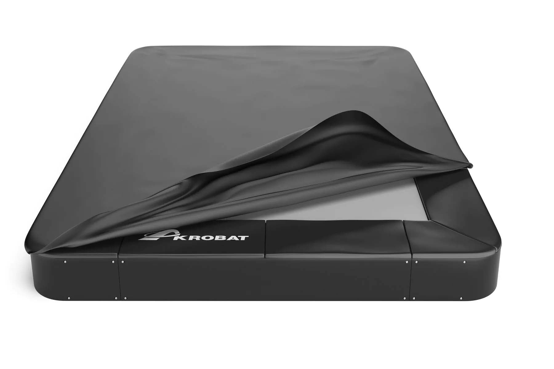 Akrobat Trampolinabdeckung XCITYX - Oben - 520 x 365 cm - Schwarz