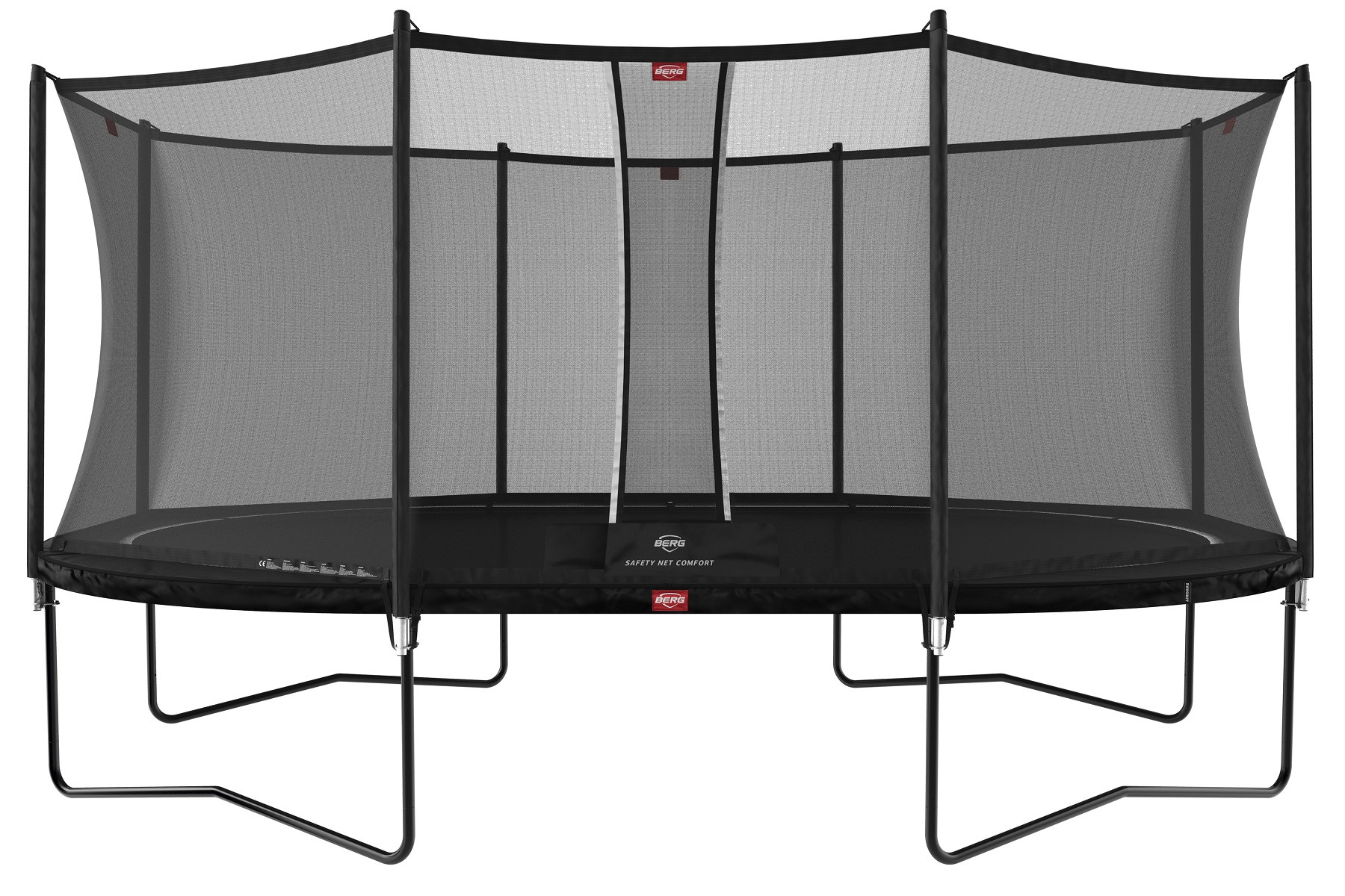 BERG Grand Favorit trampolin Regular 520 cm Schwarz + Safety Net Comfort