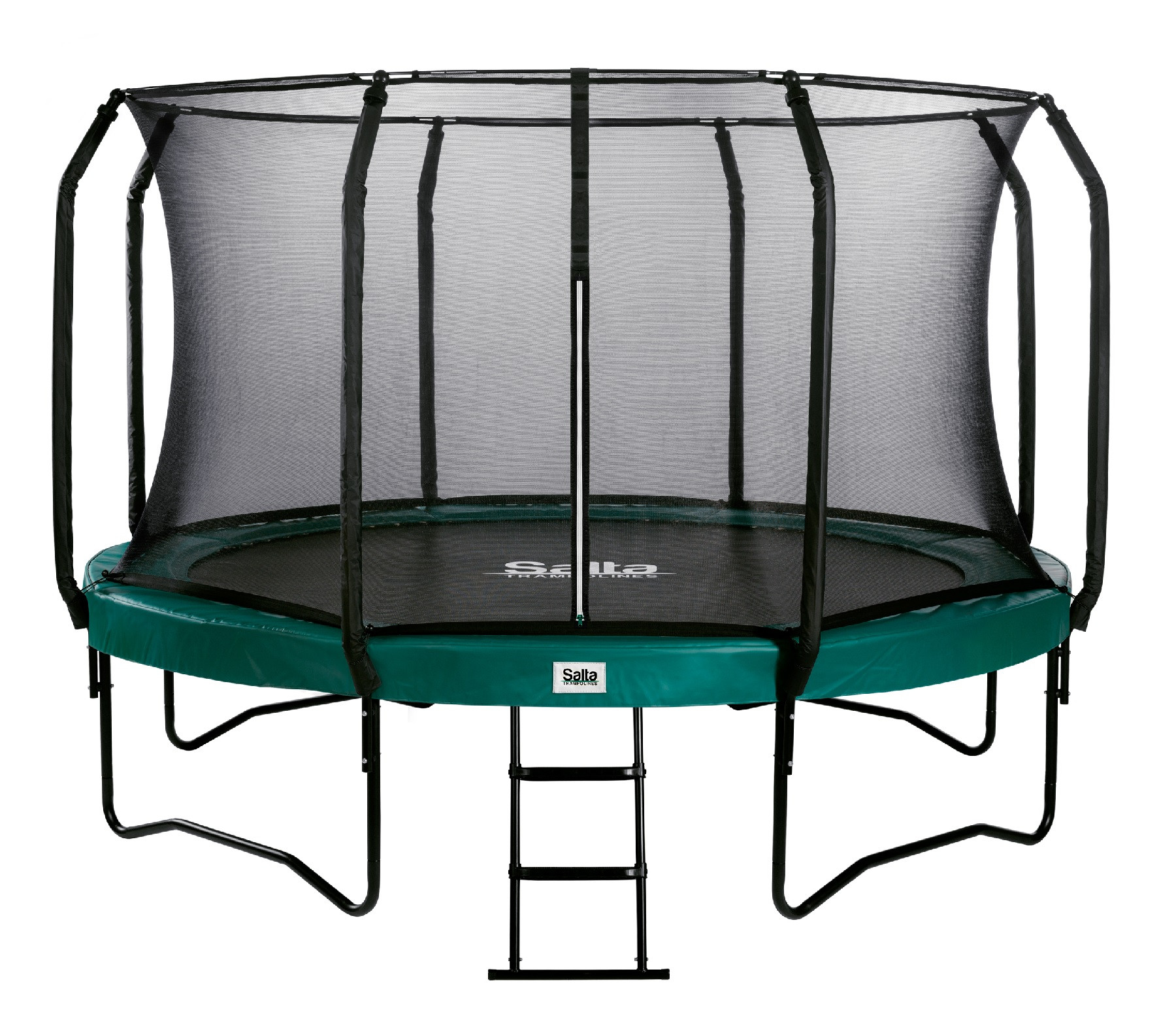 Salta Trampolin First Class - 251cm - Rund Grün