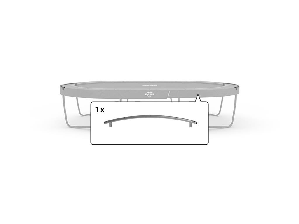 BERG Trampolin Rahmenteil - Grand Champion - Obere Schiene kurz geschweißt 470 x 310 cm (TwinSpring)
