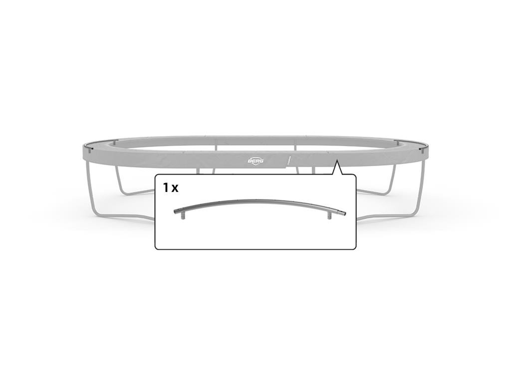 BERG Trampolin Rahmenteil - Grand Champion - Obere Schiene kurz geschweißt 520 x 350 cm (TwinSpring)