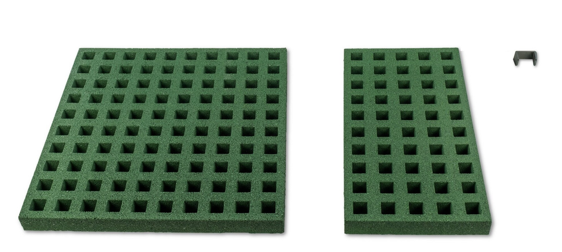 EXIT Dynamic Freezone Safety Tiles - Geeignet für unterirdische und ebenerdige Trampoline mit den Maßen 519 x 305 cm