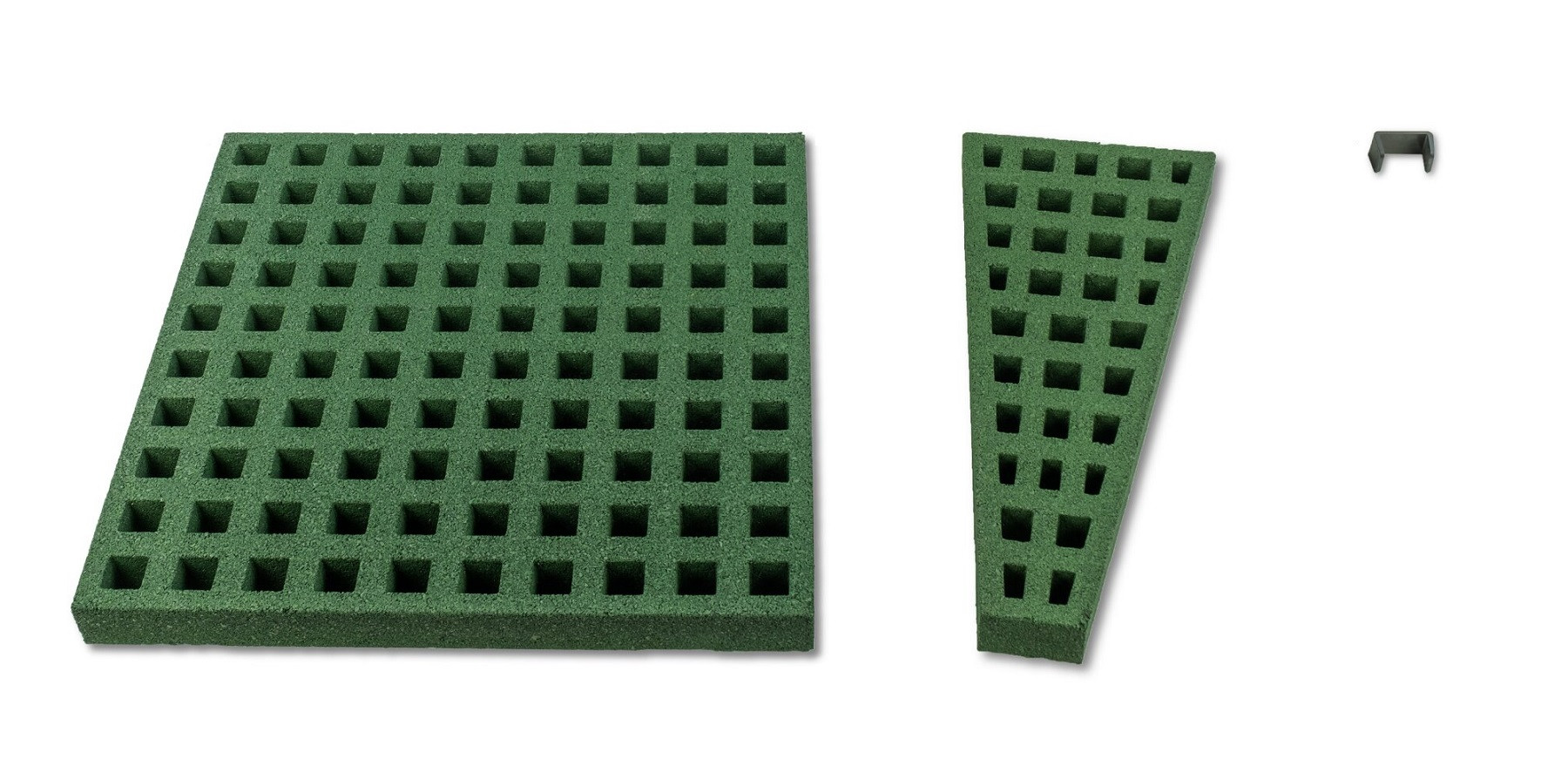 EXIT Dynamic Freezone Safety Tiles - Geeignet für 427 cm Boden- und ebenerdige Trampoline