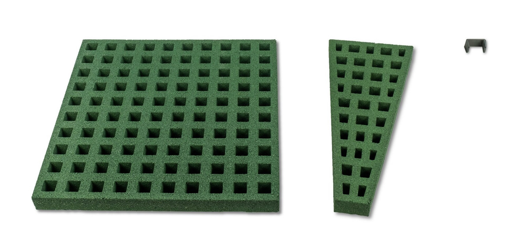 EXIT Dynamic Freezone Safety Tiles - Geeignet für 366 cm Boden- und ebenerdige Trampoline