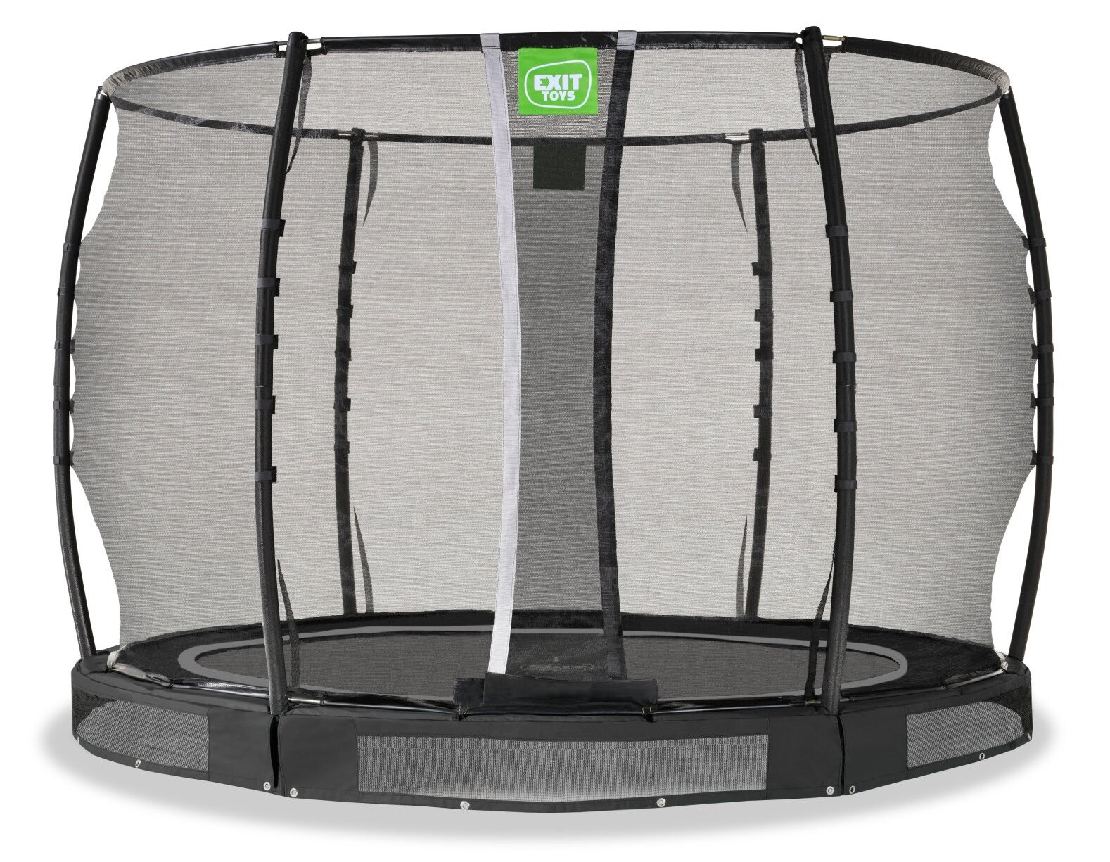 EXIT Allure Premium Bodentrampolin ø305cm - schwarz