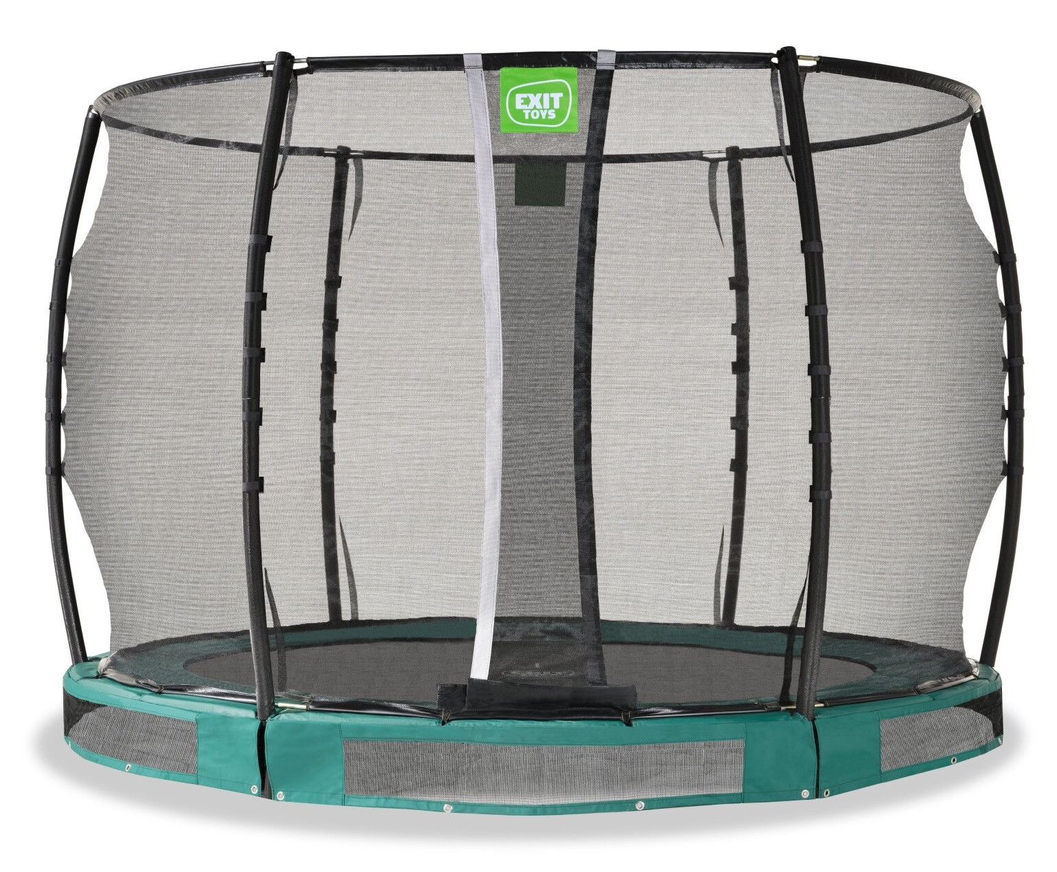 EXIT Allure Premium Bodentrampolin ø305cm - grün
