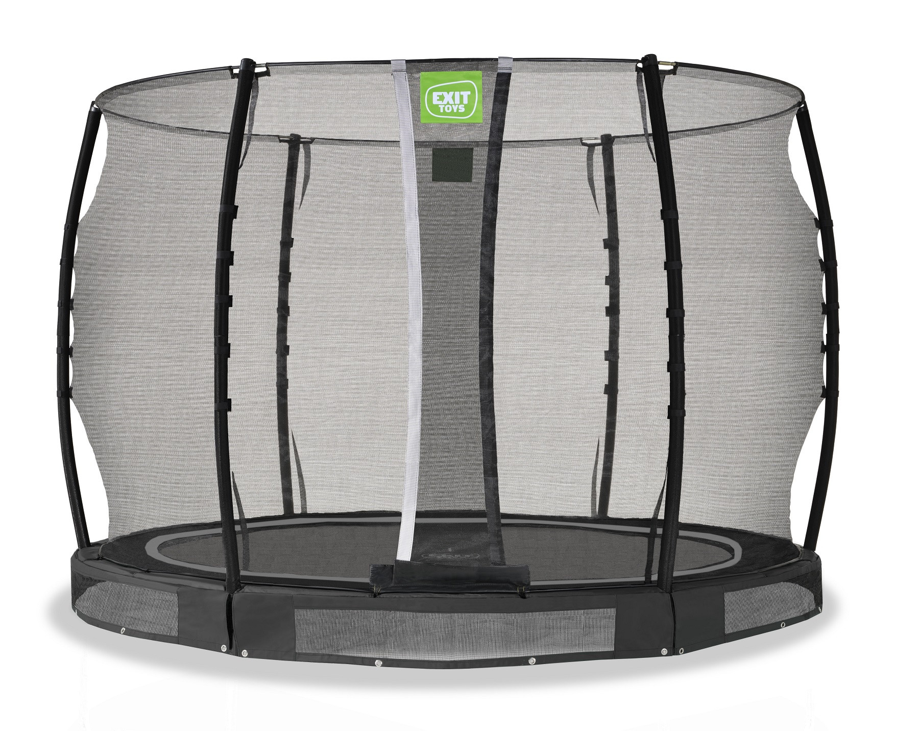 EXIT Allure Classic Bodentrampolin ø366cm - schwarz