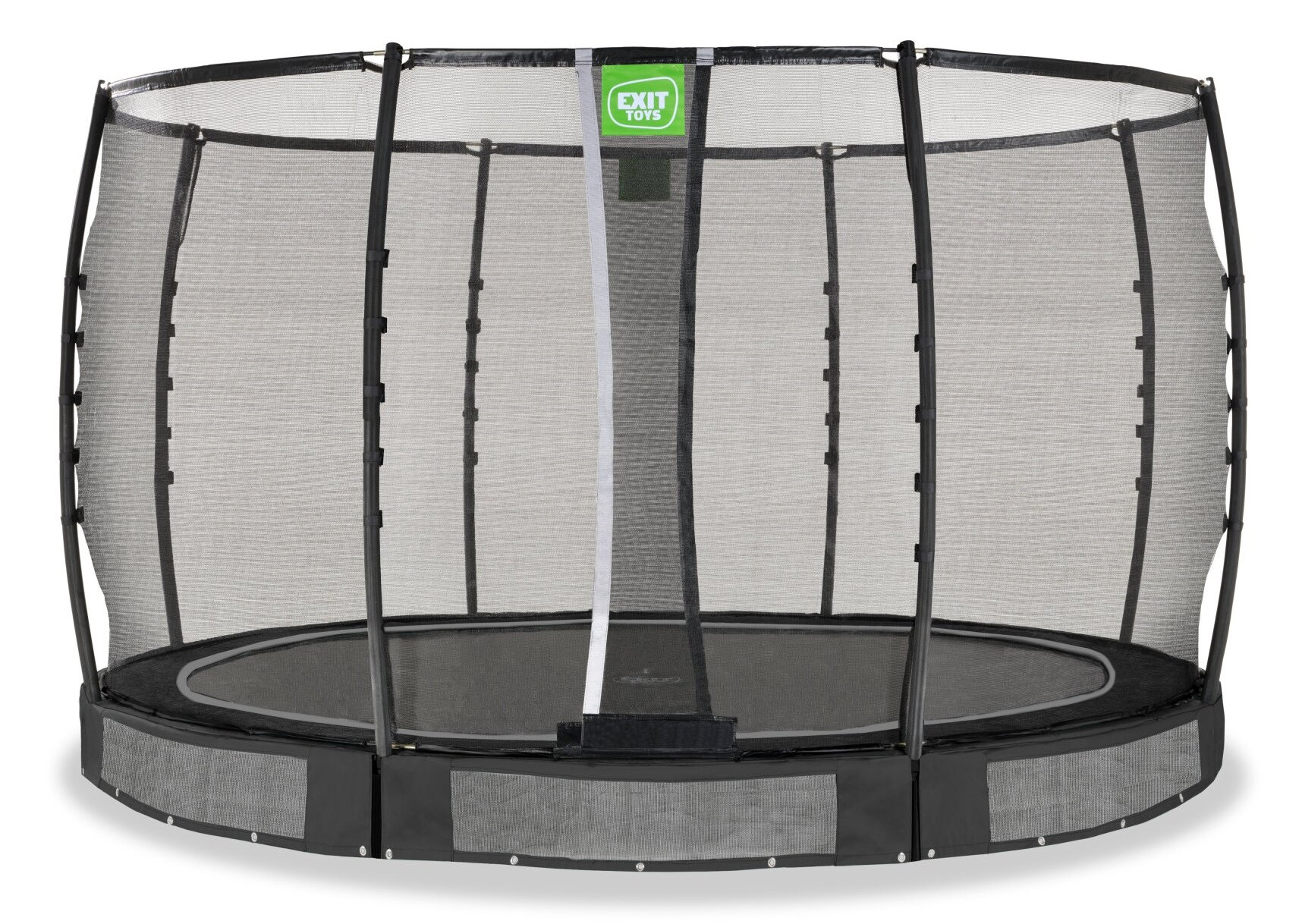 EXIT Allure Premium Bodentrampolin ø366cm - schwarz