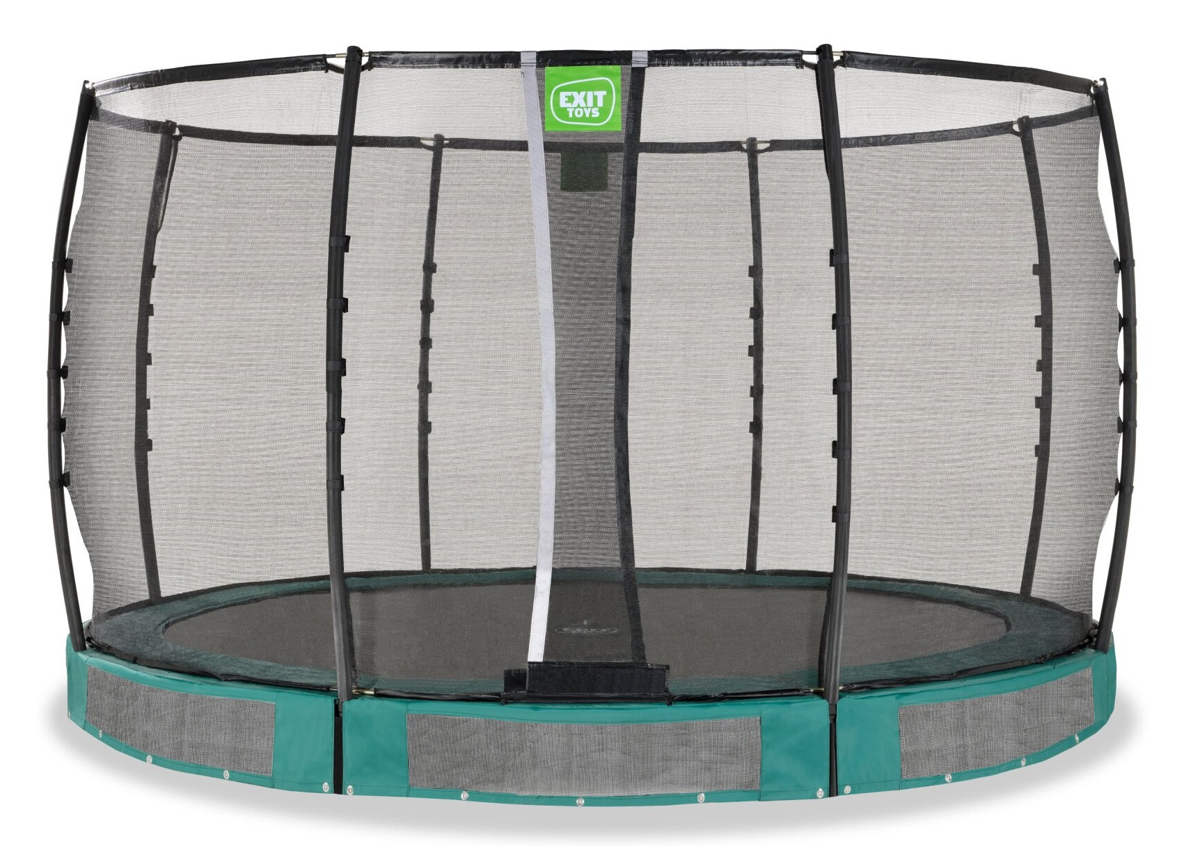 EXIT Allure Premium Bodentrampolin ø366cm - grün