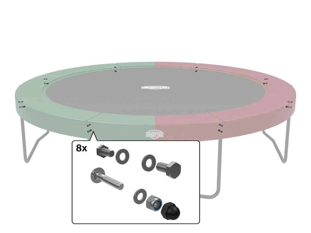 BERG Trampolin-Rahmenteil - Elite+ - Befestigungen T-Stoß