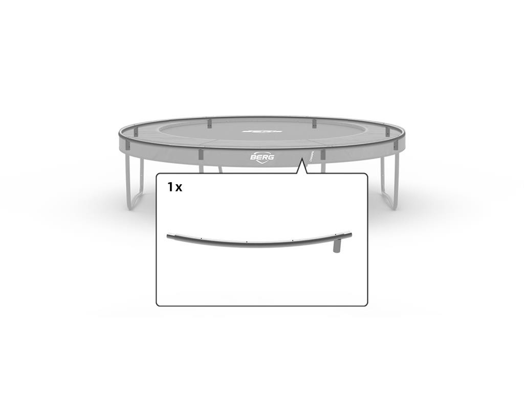 BERG Trampolin-Rahmenteil - Champion - Normaler - Oberrand geschweißt - 270 cm (TwinSpring)