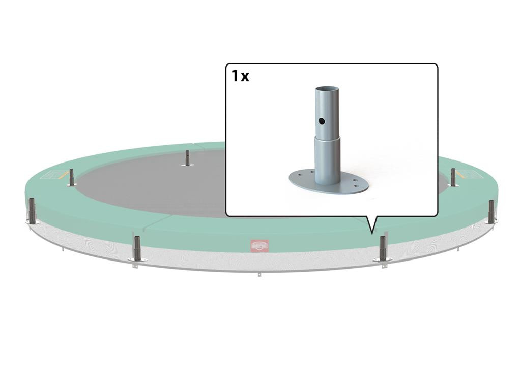 BERG Trampolin Rahmenteil - Champion - InGround - Einbeinig 17 cm
