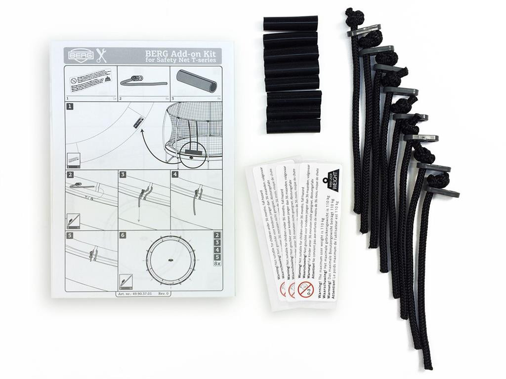 BERG Trampolin-Sicherheitsnetzteil - Sicherheitsnetz T-Serie - Freizeit-Kit