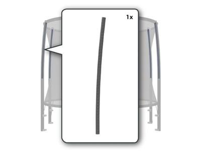 BERG Trampolin Sicherheitsnetz Teil - Sicherheitsnetz DeLuxe - Obere Stange (für .01 Version)