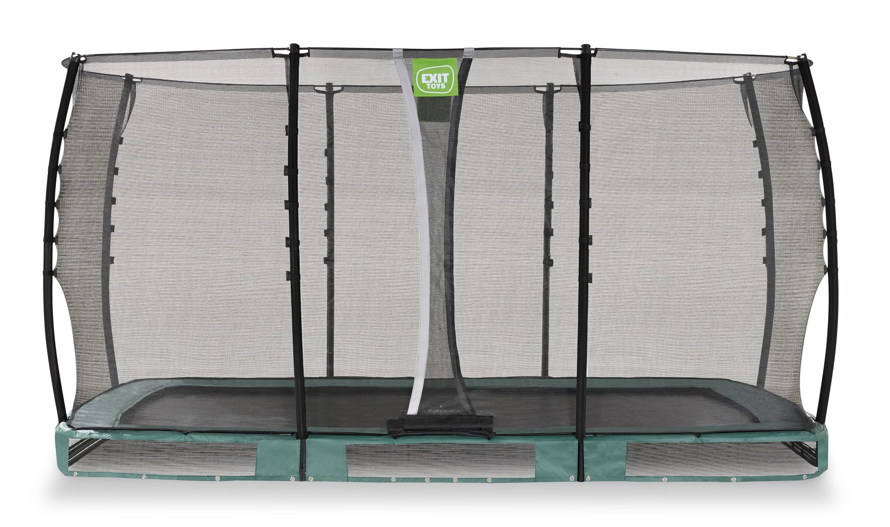 EXIT Allure Classic Bodentrampolin 214x366cm - grün