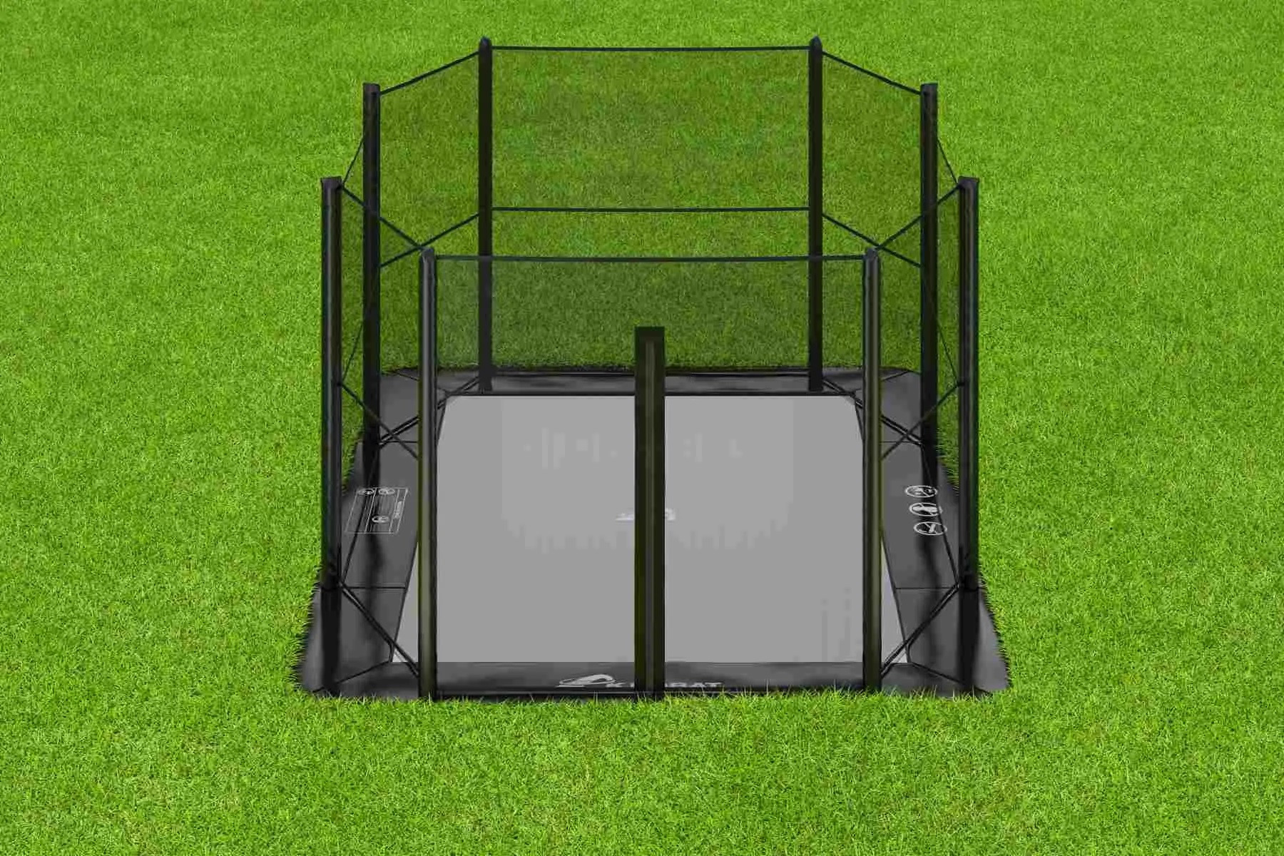 Akrobat Trampolin Sicherheitsnetz - Geeignet für Primus und Orbit - 380 x 250 cm