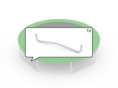 BERG Trampolin Teil T-Serie - W-Bein 380 cm