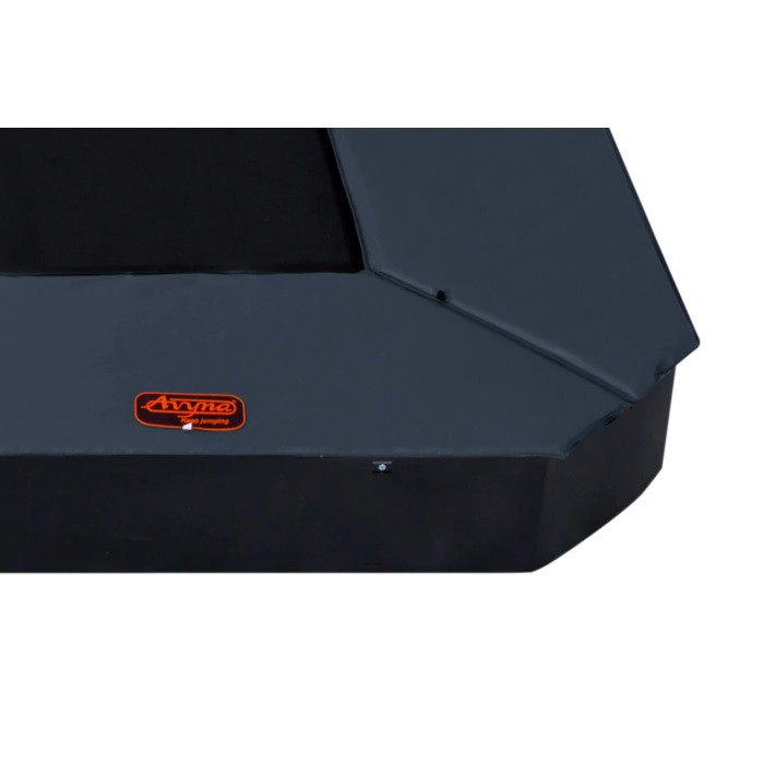 Avyna PRO-LINE Top Safe Trampolin Schutzrand 305 x 225 cm (223) - Flaches Niveau - Grau