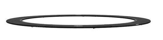 BERG Trampolin-Schutzrand Champion - FlatGround - 380 cm - Schwarz