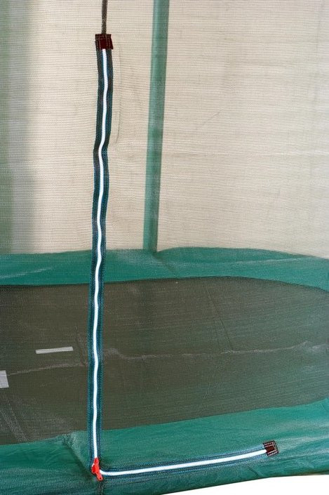 Game on Sport Trampolin Sicherheitsnetz - 423 cm - Rund - Loses Netz - Grün