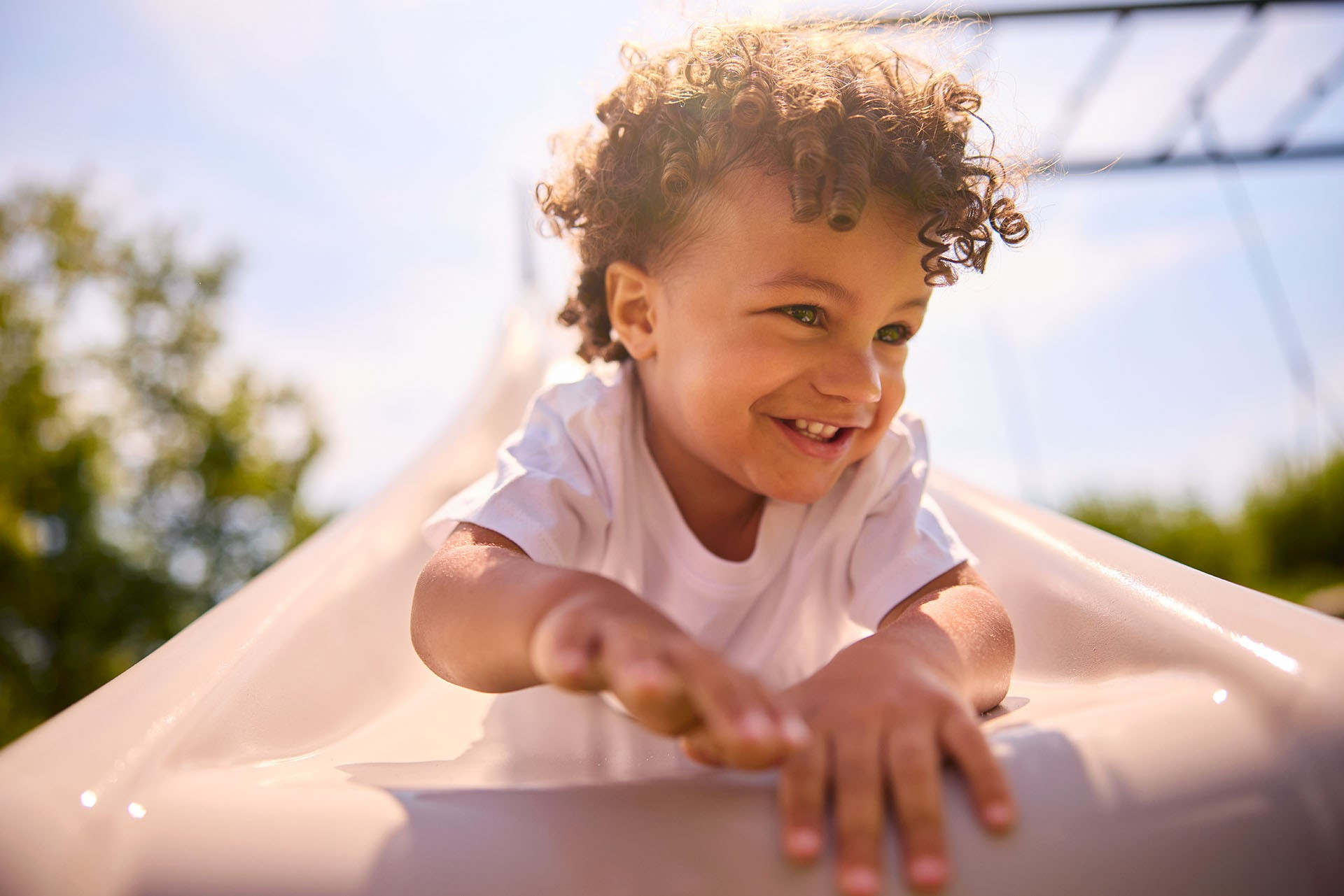 BERG PlayBase Zubehör - Rutsche mit Platform