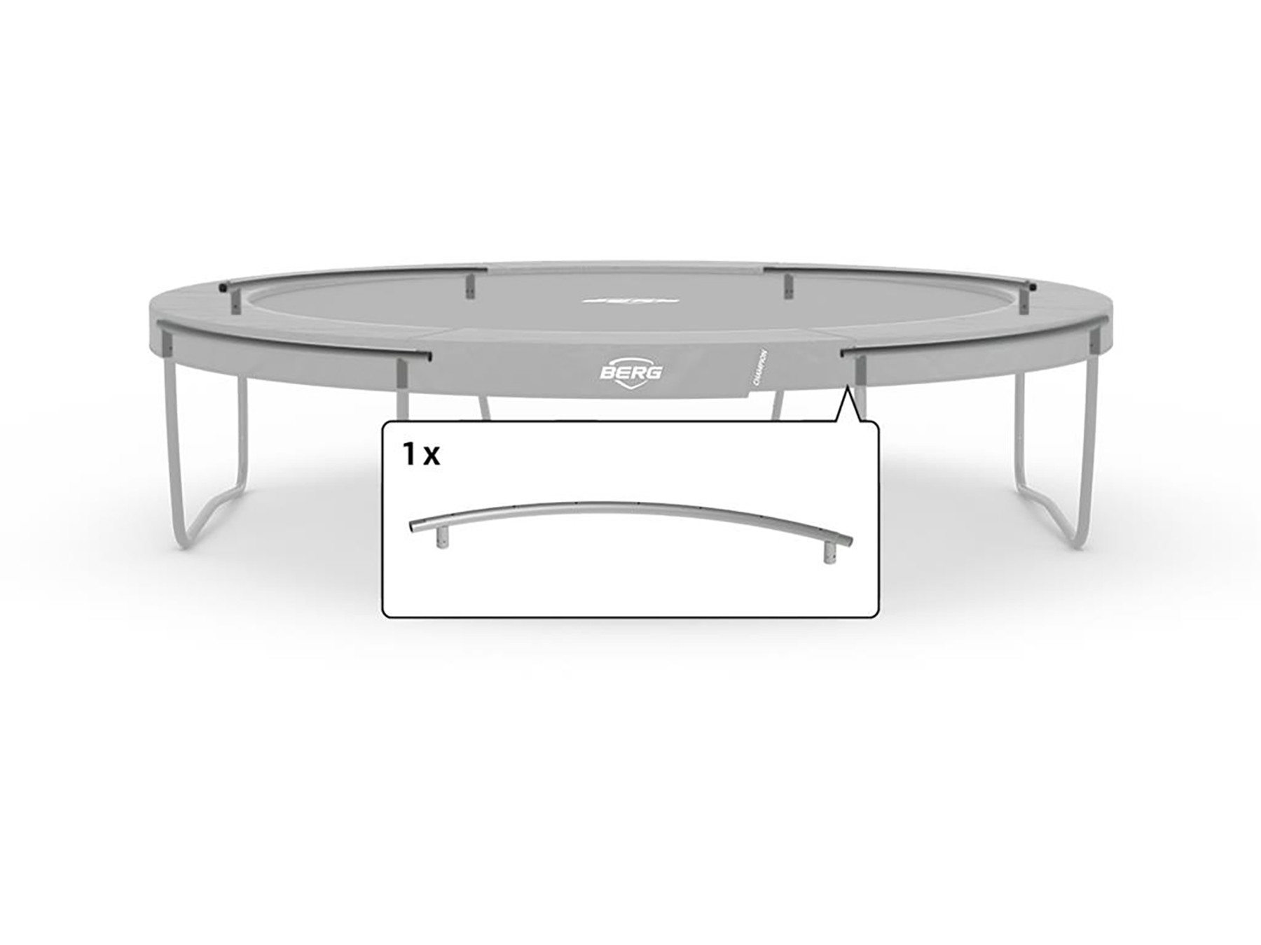 Champion/Elite - Obere Schiene geschweißt 380 (TwinSpring)