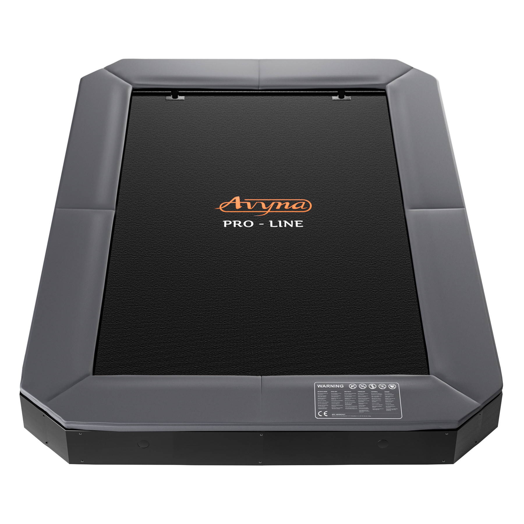 Avyna Pro-Line Flatlevel-Trampolin - 340 x 240 cm (234) - Grau