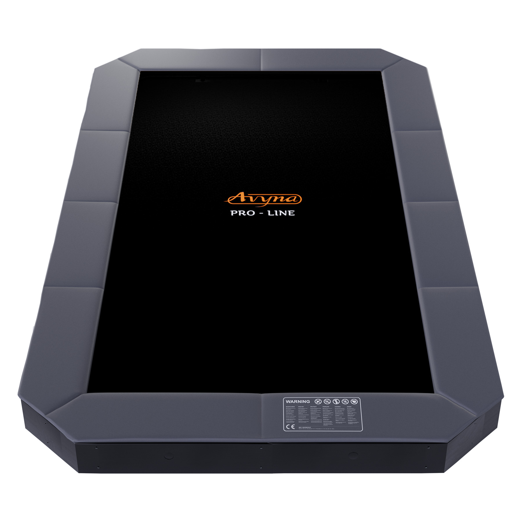 Avyna Pro-Line Flatlevel-Trampolin - 520 x 305 cm (352) - Grau