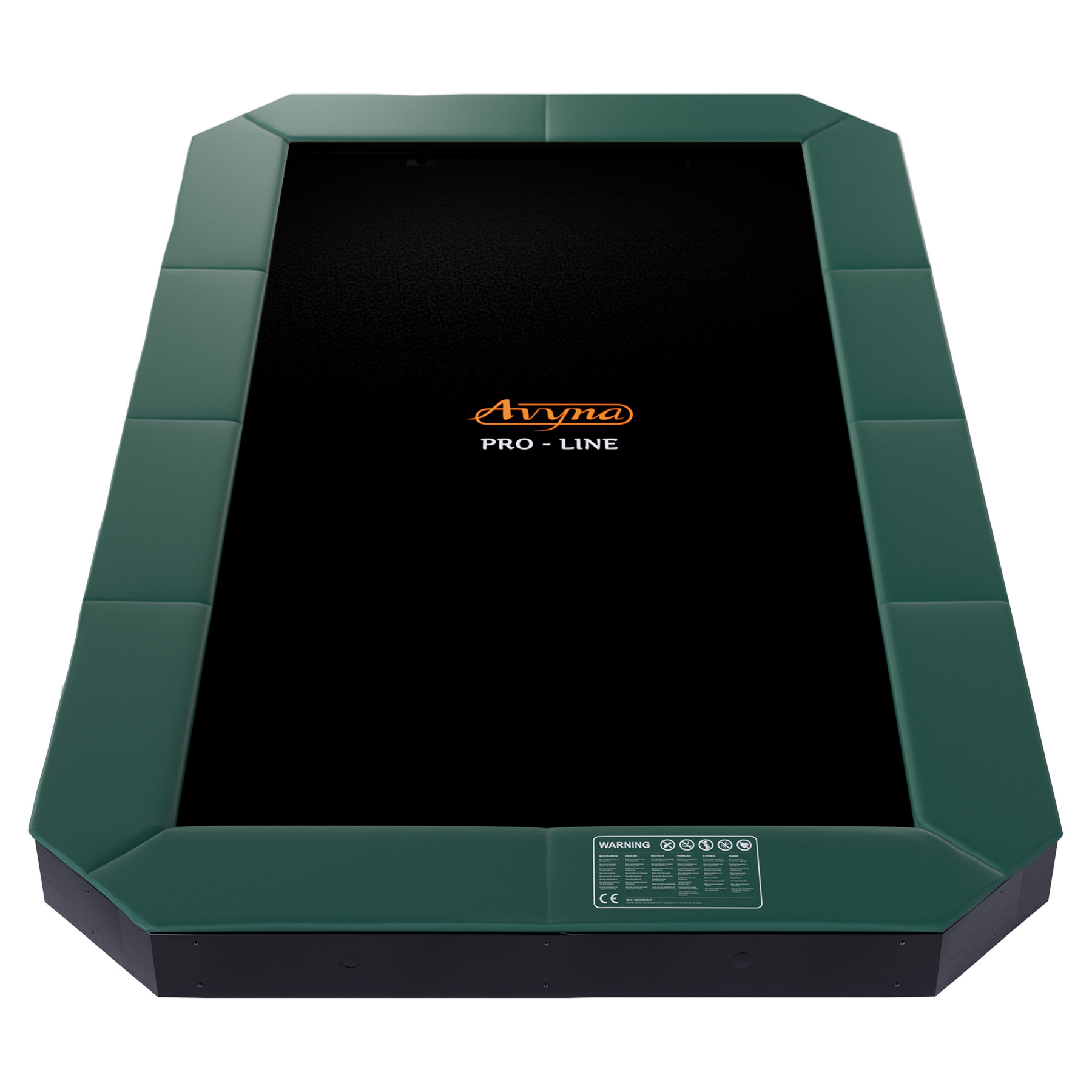 Avyna Pro-Line Flatlevel-Trampolin - 520 x 305 cm (352) - Grün