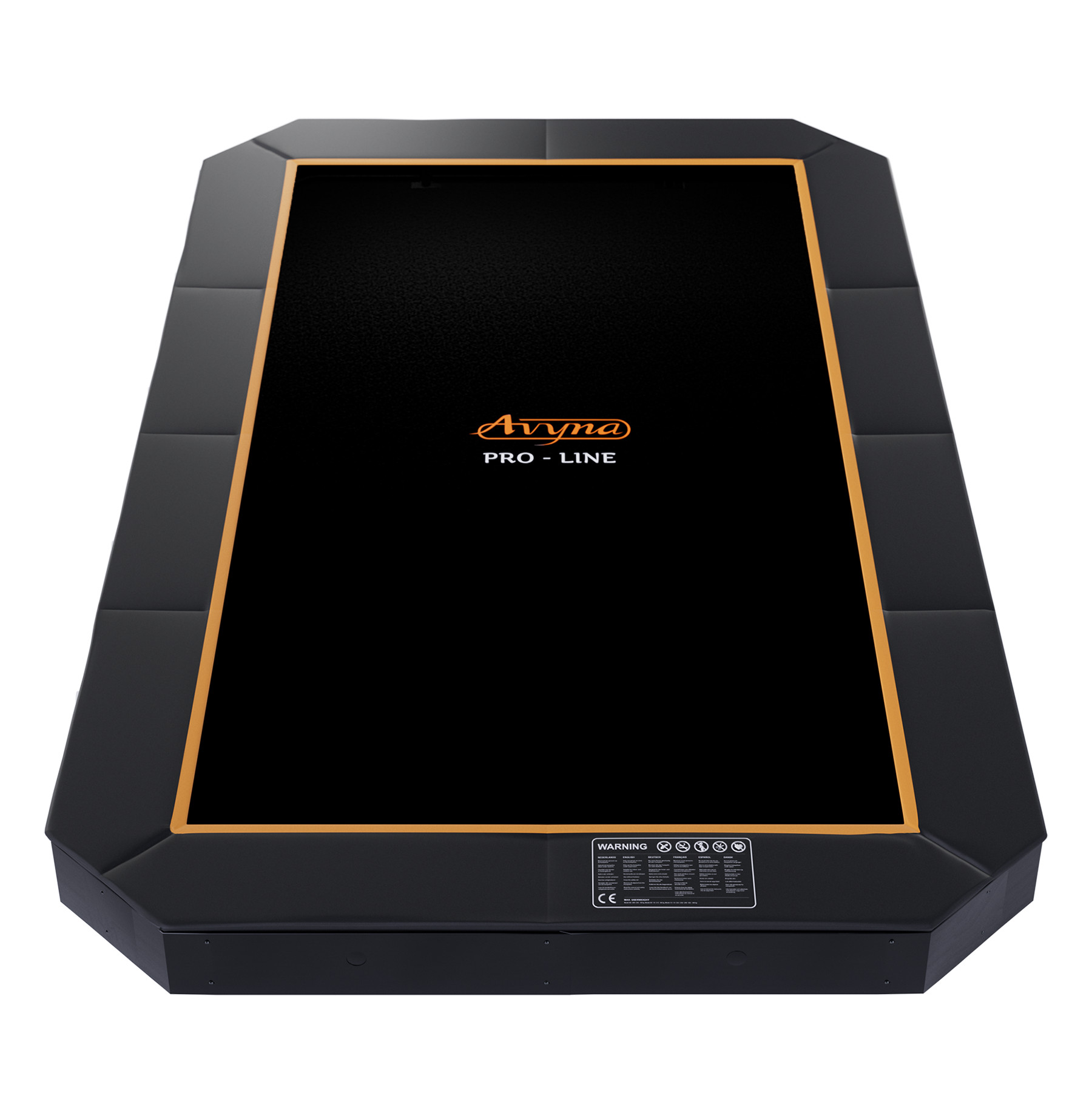 Avyna Pro-Line Flatlevel-Trampolin - 520 x 305 cm (352) - Schwarz