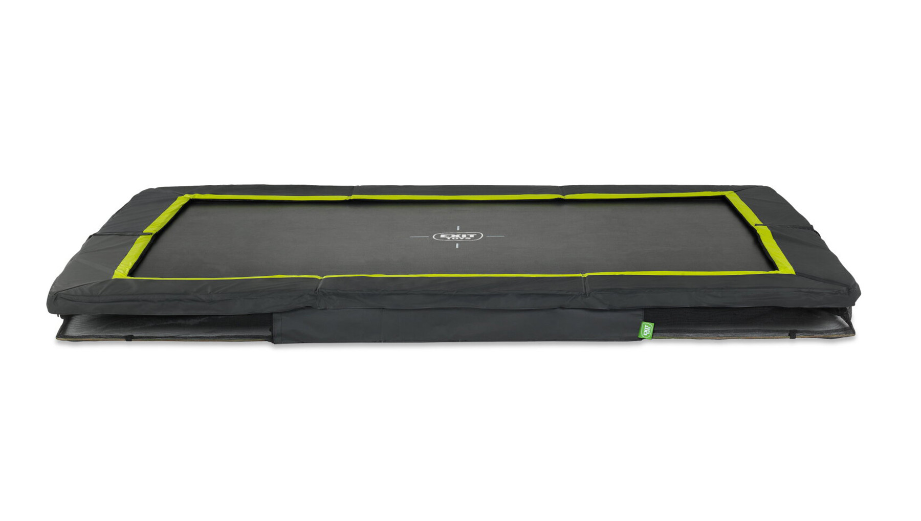 EXIT Silhouette sports Bodentrampolin 214x305cm - schwarz