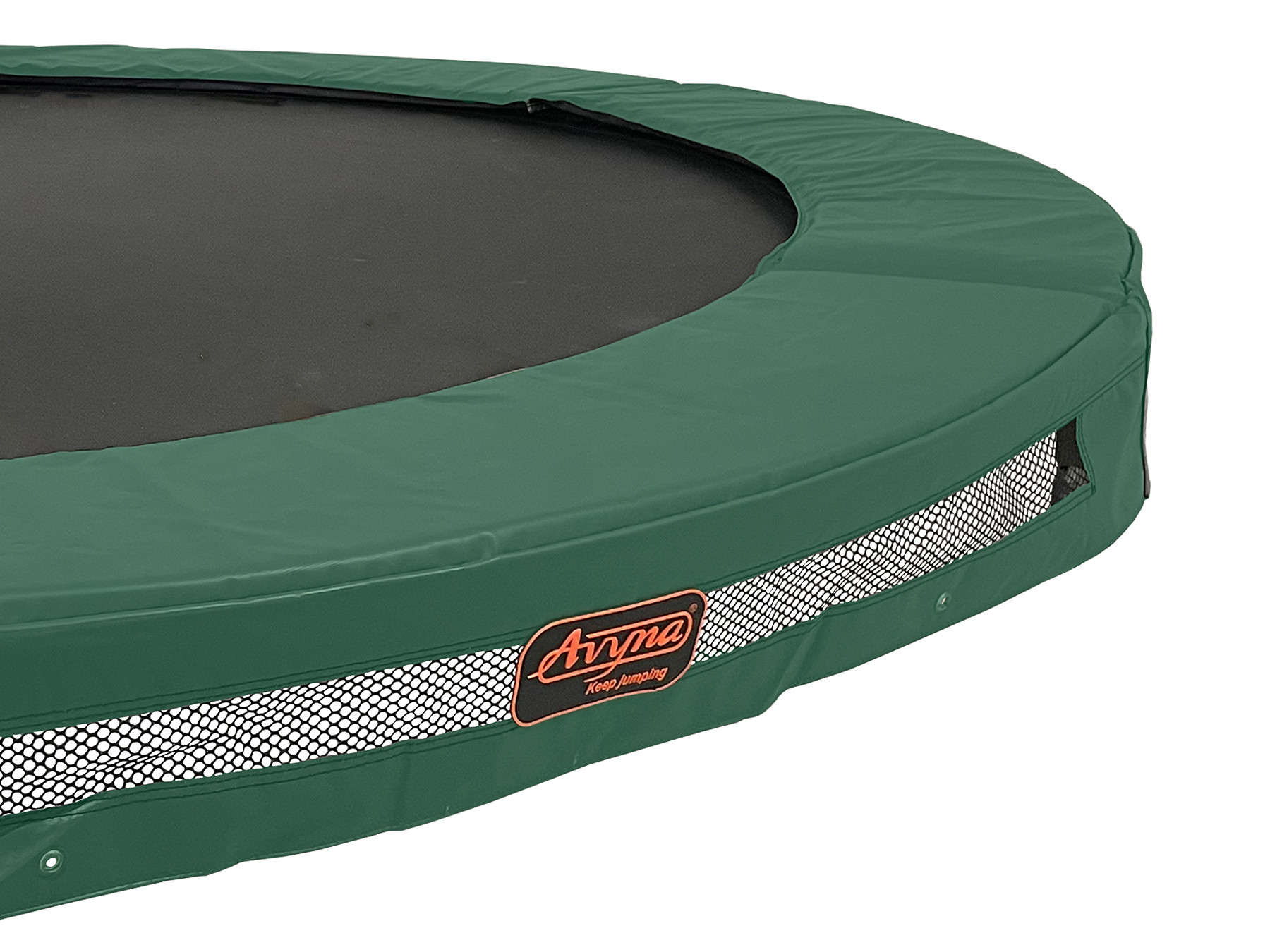Avyna Trampolin-Schutzrand Heavy Duty - Universal - Inground - ø 270 cm (8ft) - Grün