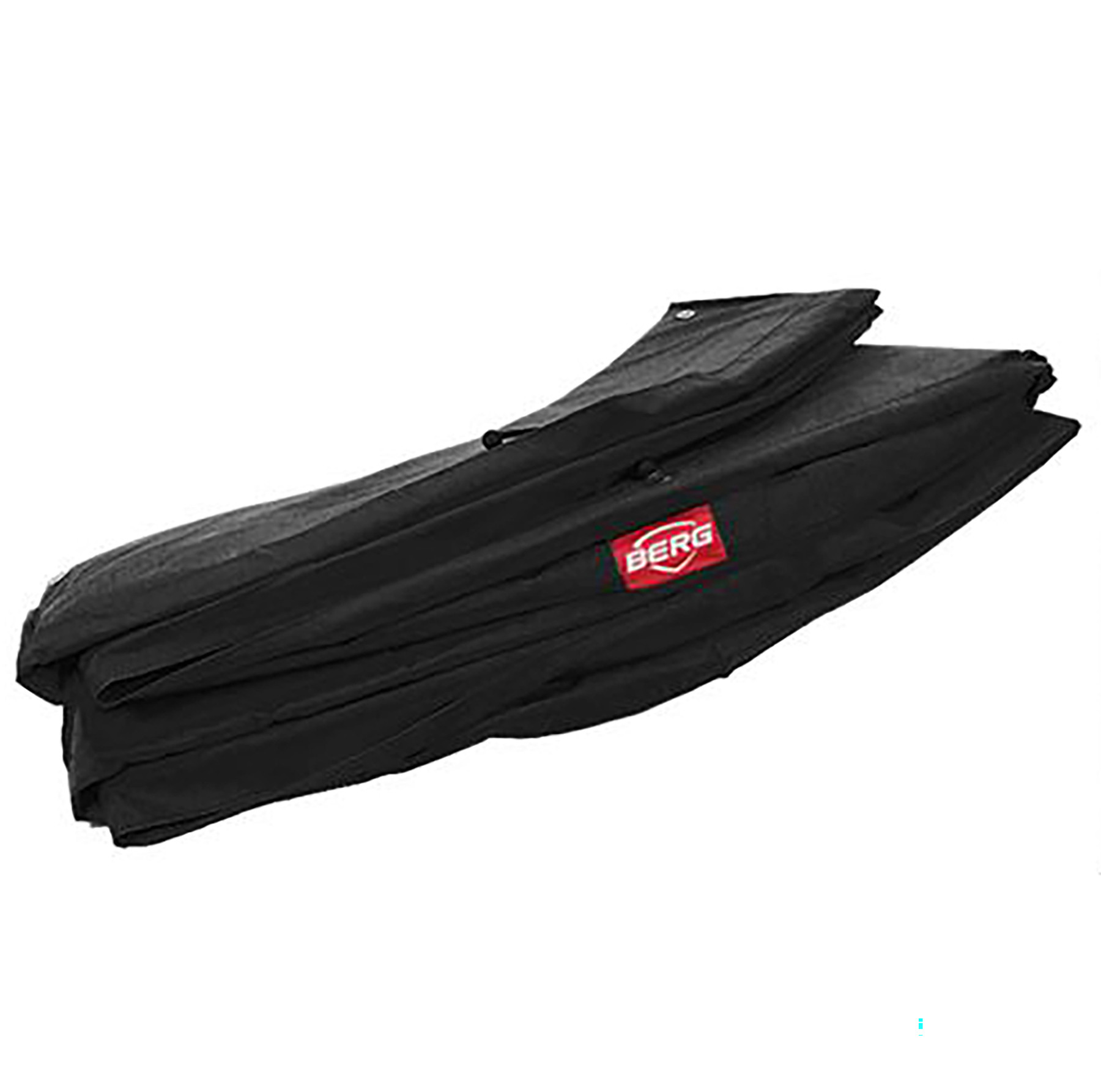 BERG Trampolin-Schutzrand Ultim Favorit - Regular - 280 x 190 cm - Schwarz mit weißer Umrandung