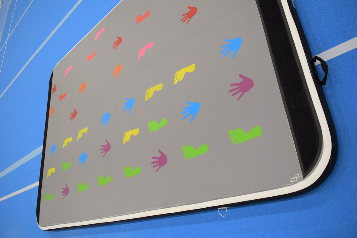 12SPRINGS Airtrack L300 - W200 - Standard - Farben - Gymnastik - Hände & Füße