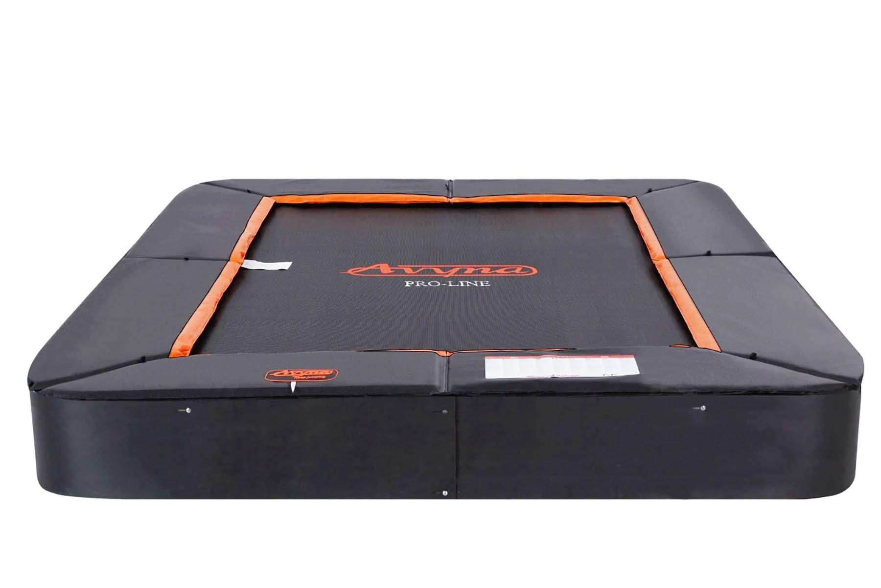 Avyna Trampolin Pro-Line - FlatLevel - 275 x 190 cm (213) - Schwarz