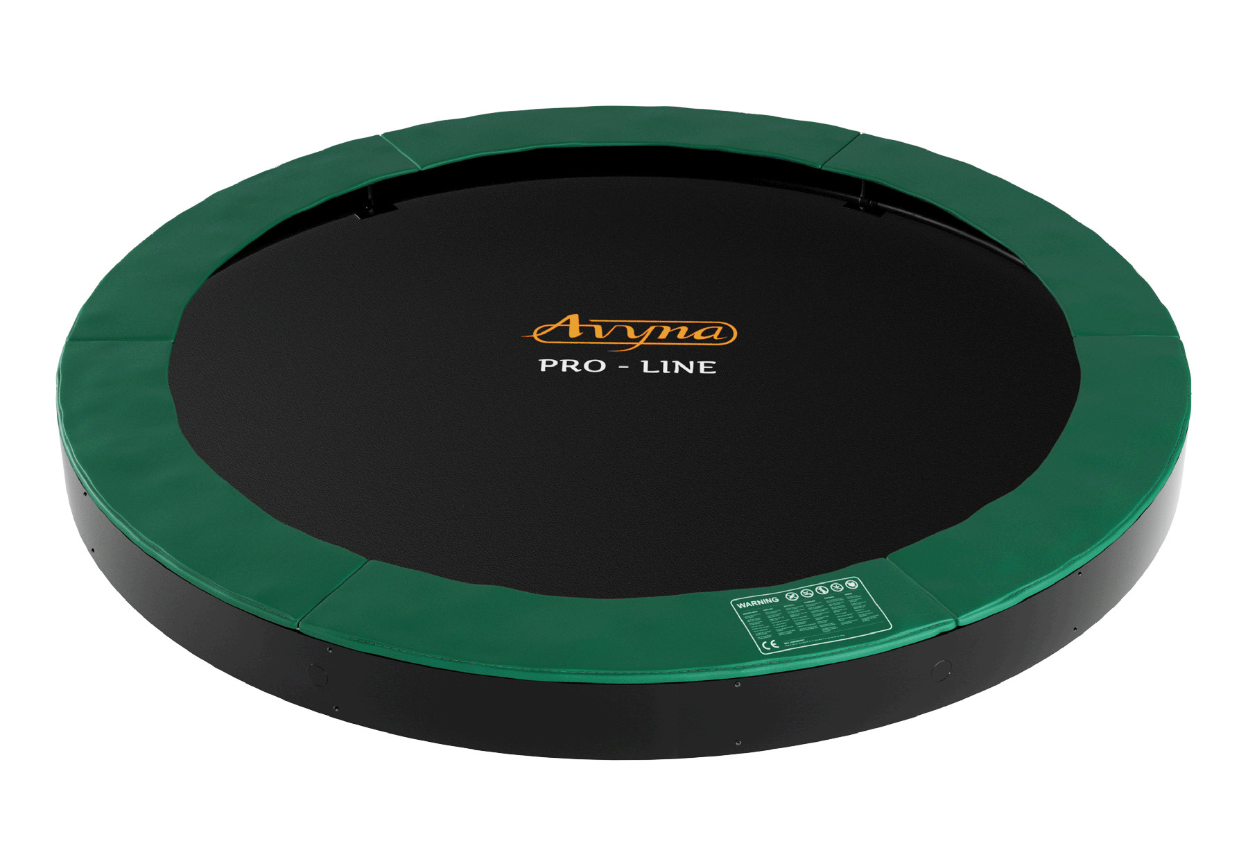 Avyna Trampolin Pro-Line - FlatLevel - ø 305 cm (10ft) - Grün