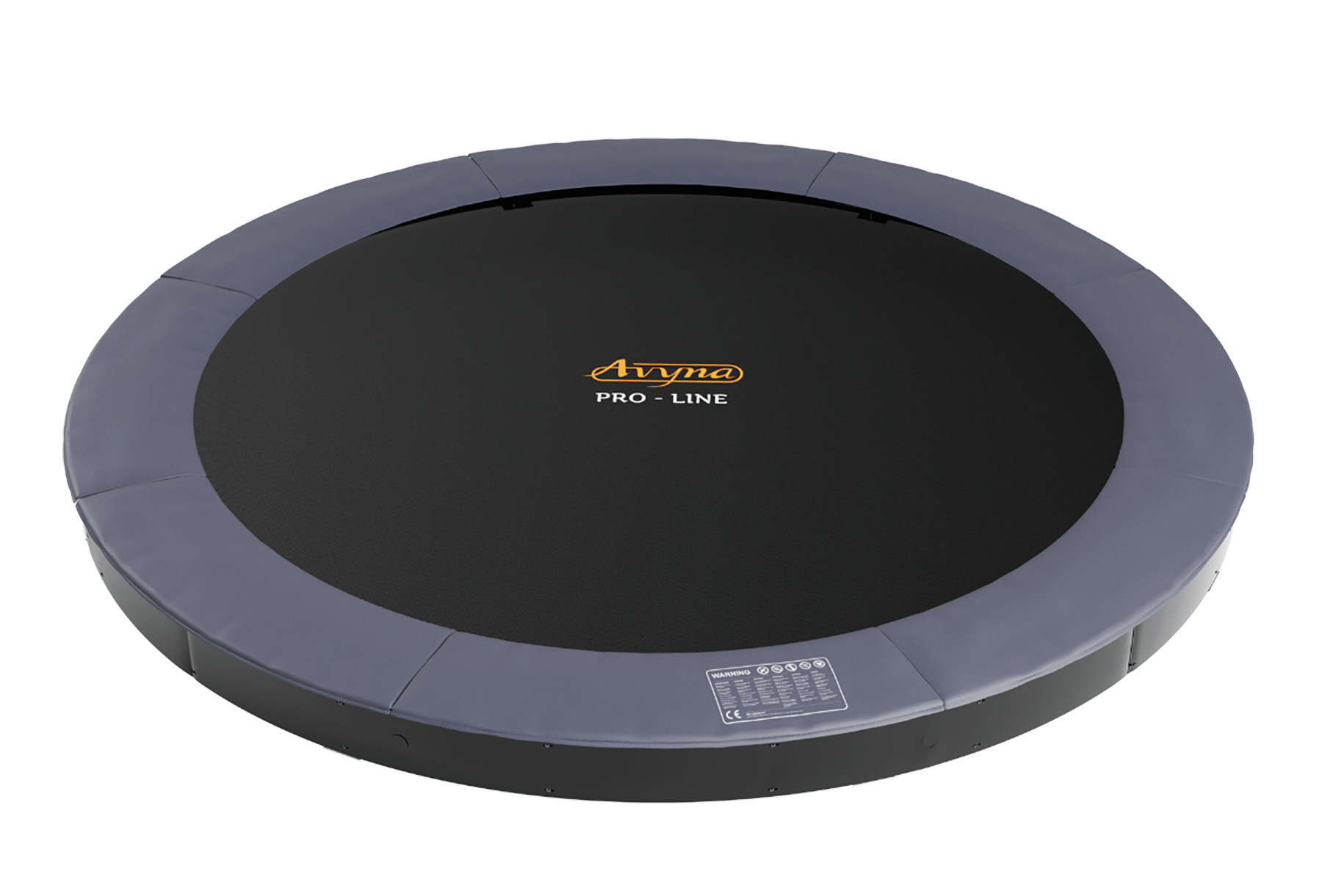 Avyna Trampolin Pro-Line - FlatLevel - ø 365 cm (12ft) - Grau