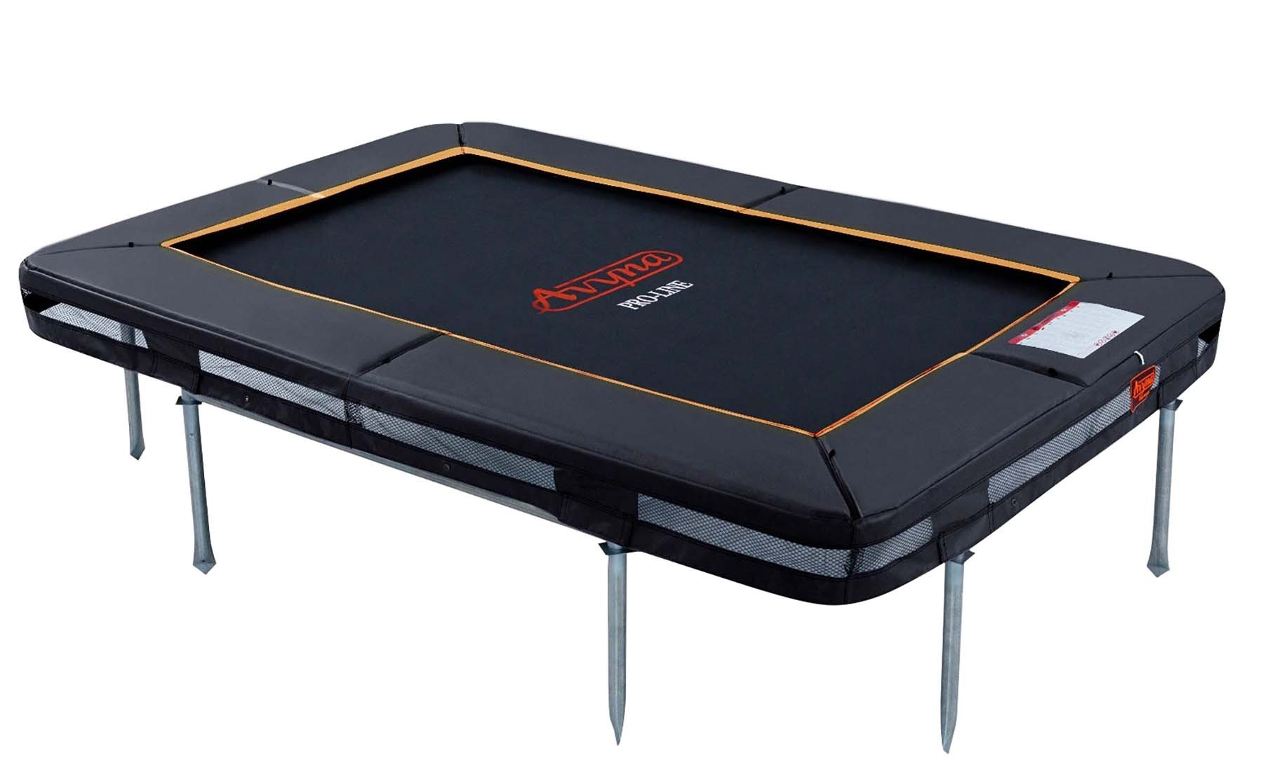 Avyna Trampolin Pro-Line - Inground - 275 x 190 cm (213) - Schwarz