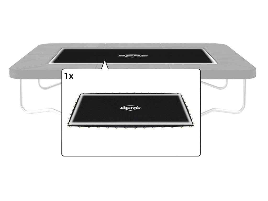 BERG Trampolin-Sprungmatte Ultim Favorit - 280 x 190 cm - AirFlow