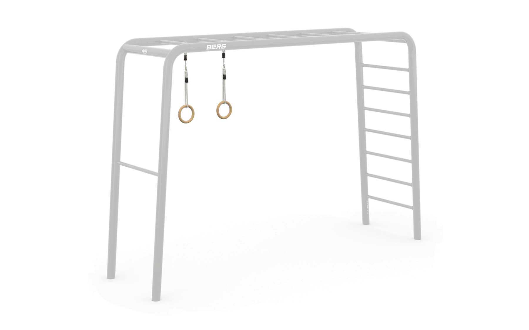 BERG PlayBase-Zubehör - Holzdrehkränze