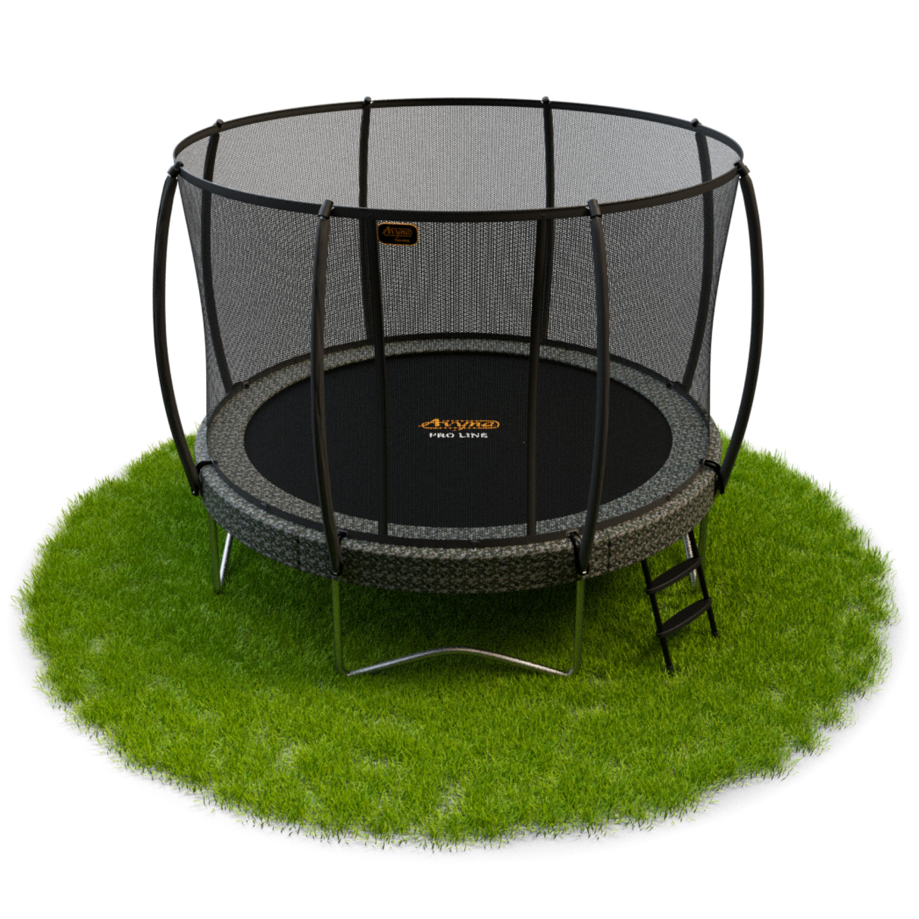 Avyna Pro-Line Trampolin mit Sicherheitsnetz 365 cm (12ft) - Camouflage