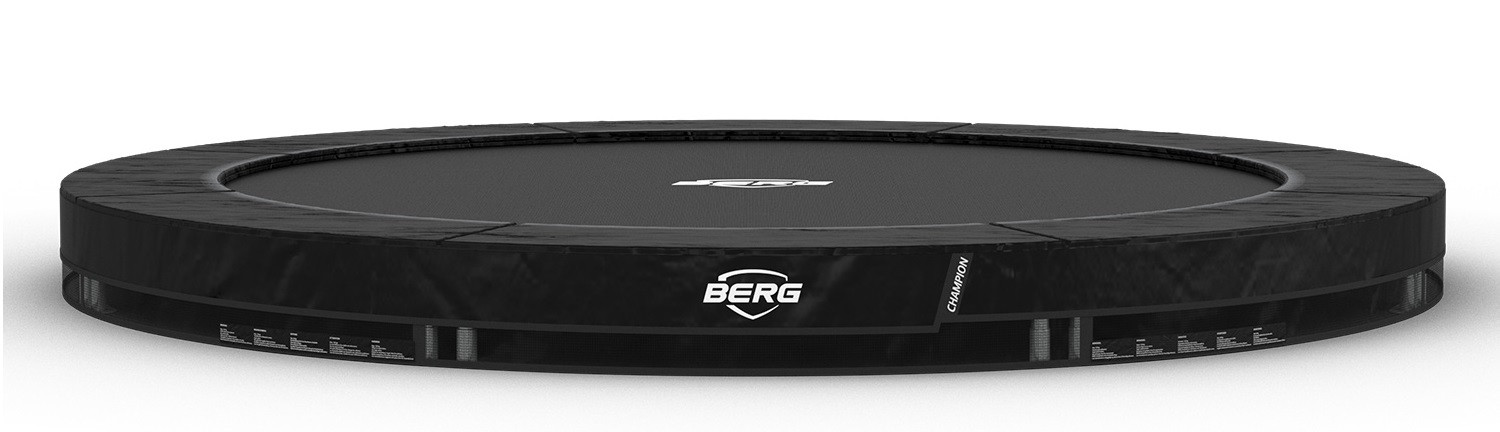 BERG Champion rundes InGround Trampolin 330cm Schwarz Limited Edition